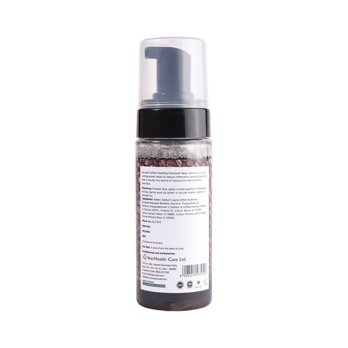 Ayuveer Coffee Foaming Face Wash