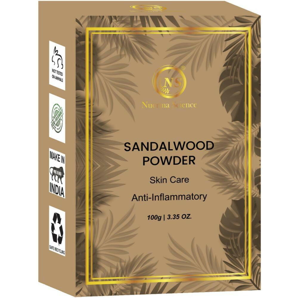 Nuerma Science Sandalwood Powder For Skin Lightening, Anti Acne & Dark Spots Clear