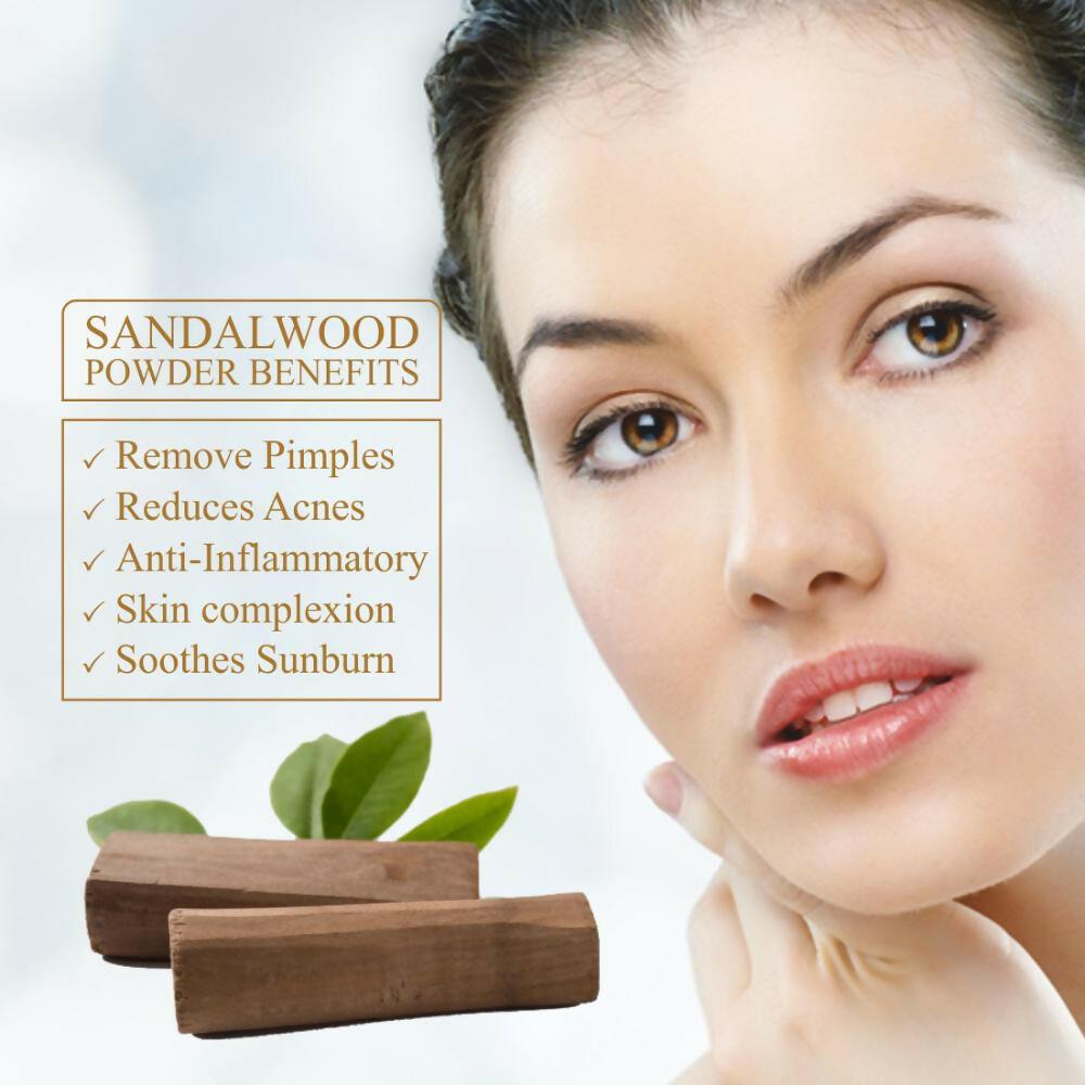 Nuerma Science Sandalwood Powder For Skin Lightening, Anti Acne & Dark Spots Clear