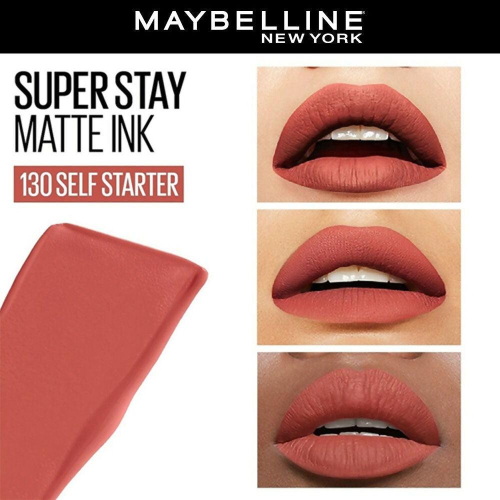 Maybelline New York Super Stay Matte Ink Liquid Lipstick - 130 Self Starter