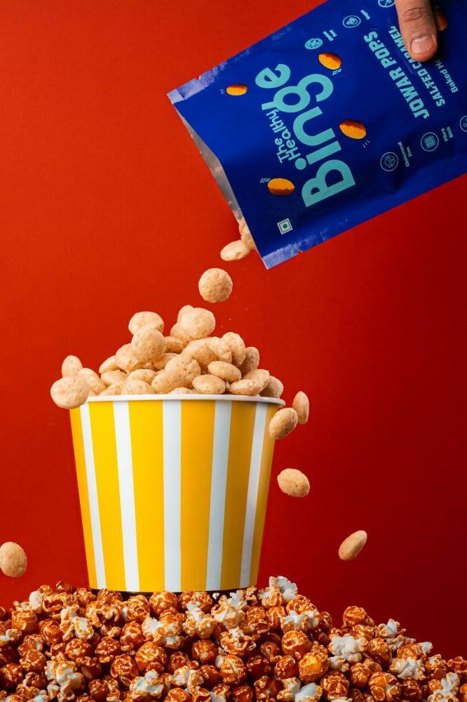 The Healthy Binge Jowar Pops | Salted Caramel