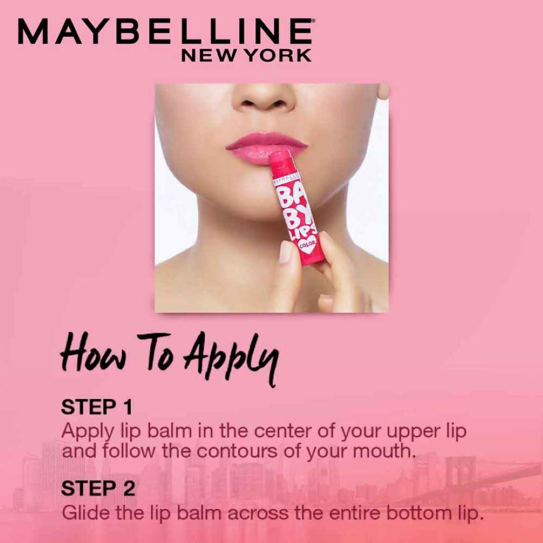 Maybelline New York Baby Lips Pink Lolita & Cherry Kiss Lip Balms Combo