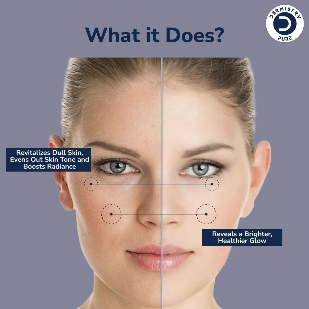 Dermistry Pure 10% Vitamin C 1% Alpha Arbutin Dull Skin Brightening Lightening Fairness Glow Serum