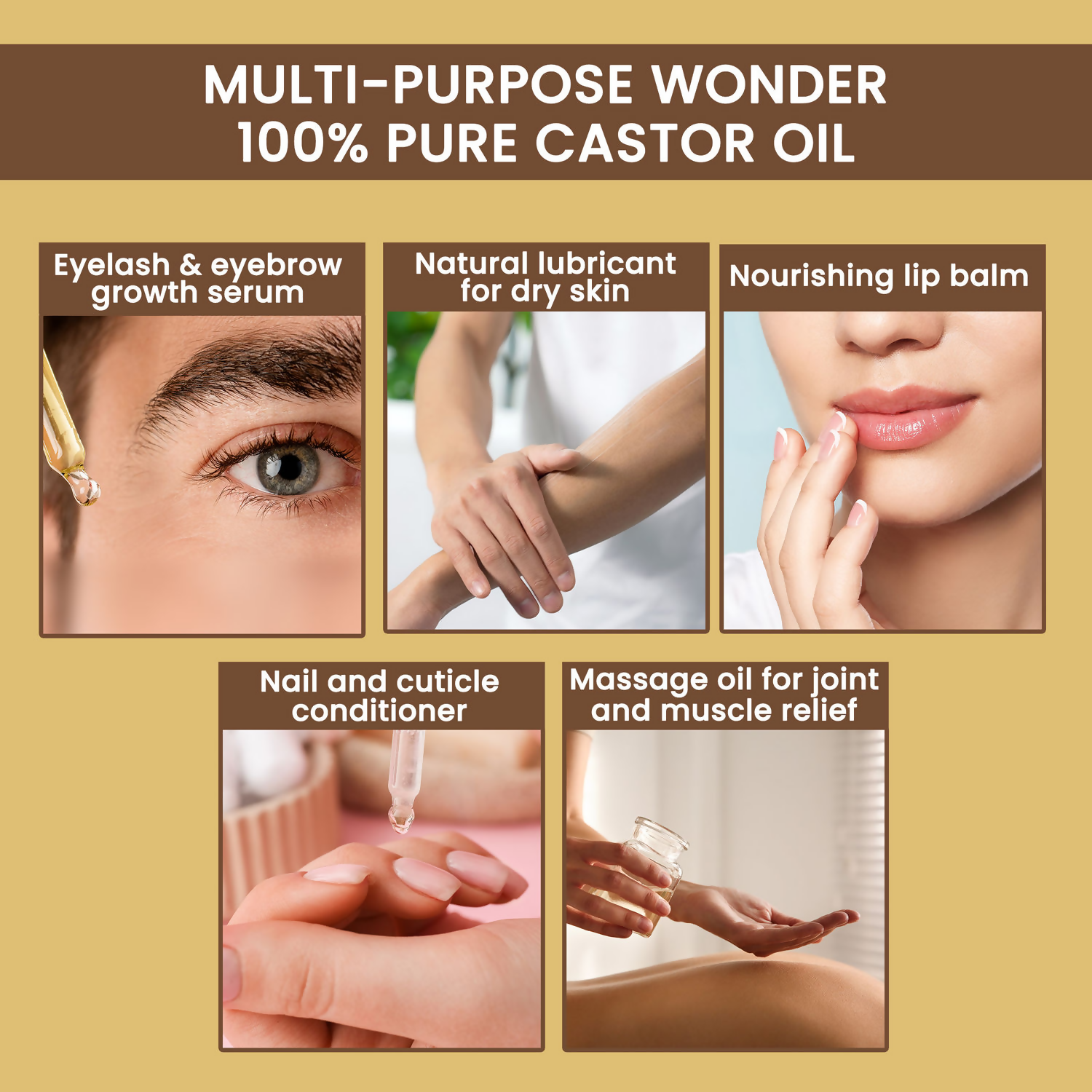 Alps Goodness 100% Pure Cold Pressed Castor Oil