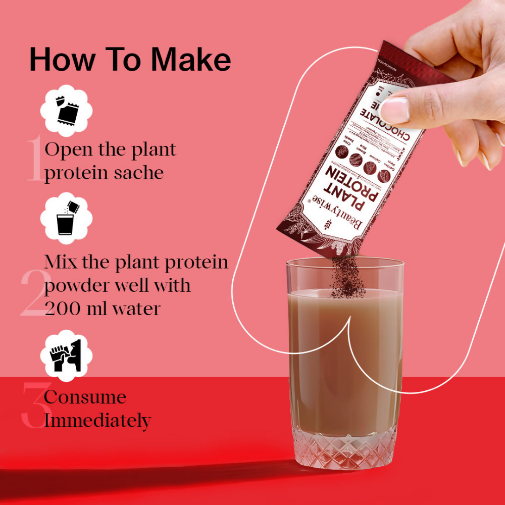 Beautywise Plant Protein Powder - Chocolate Ganache