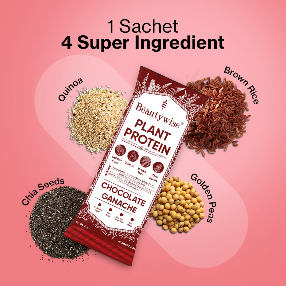 Beautywise Plant Protein Powder - Chocolate Ganache