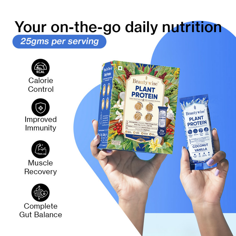 Beautywise Plant Protein Powder - Coconut Vanilla