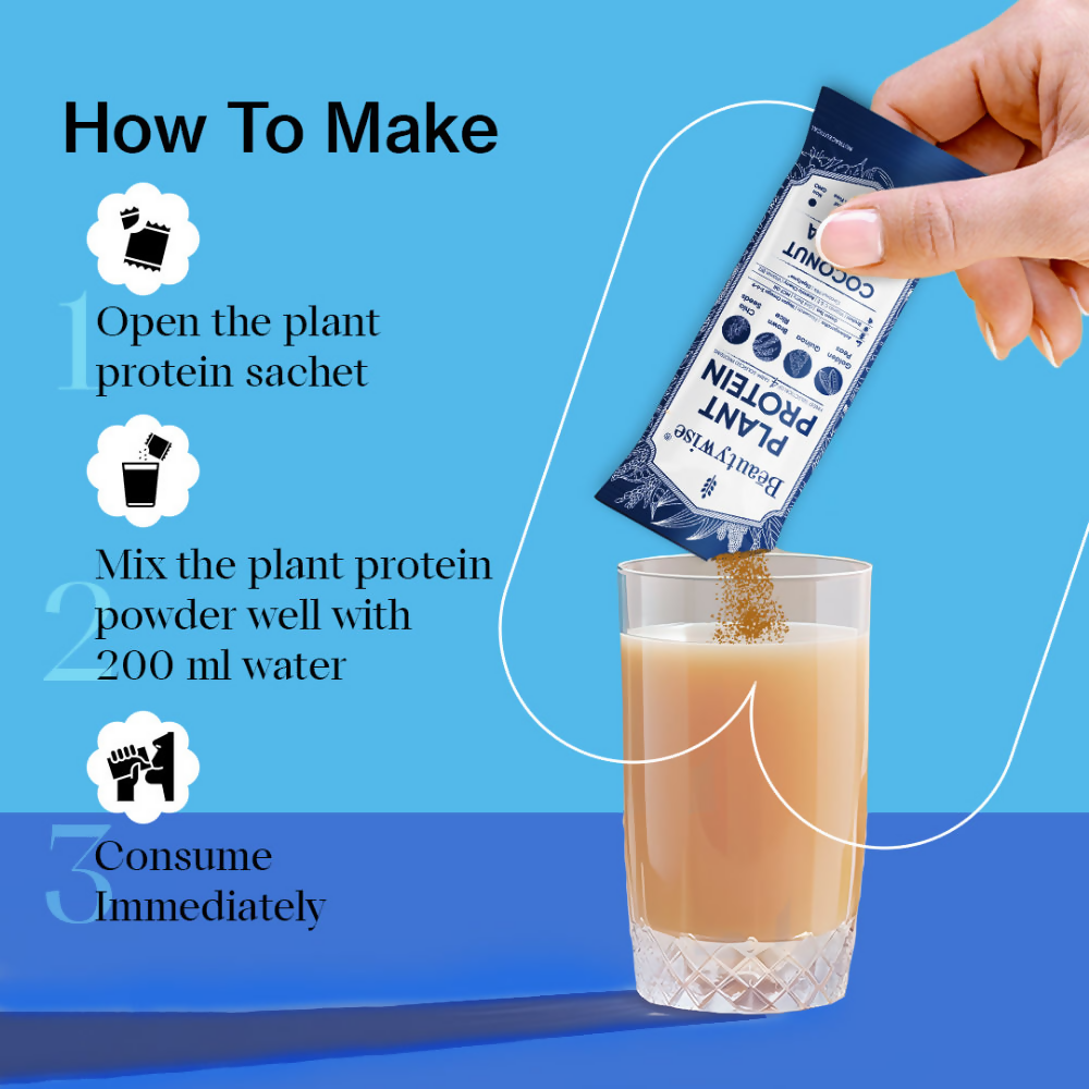Beautywise Plant Protein Powder - Coconut Vanilla
