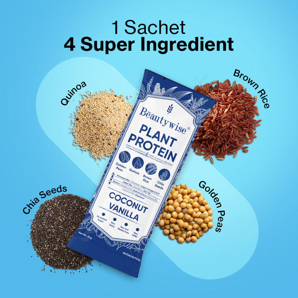 Beautywise Plant Protein Powder - Coconut Vanilla