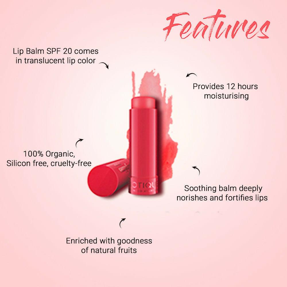 Biotique Lipshine Lip Balm SPF 20 - Merry Cherry