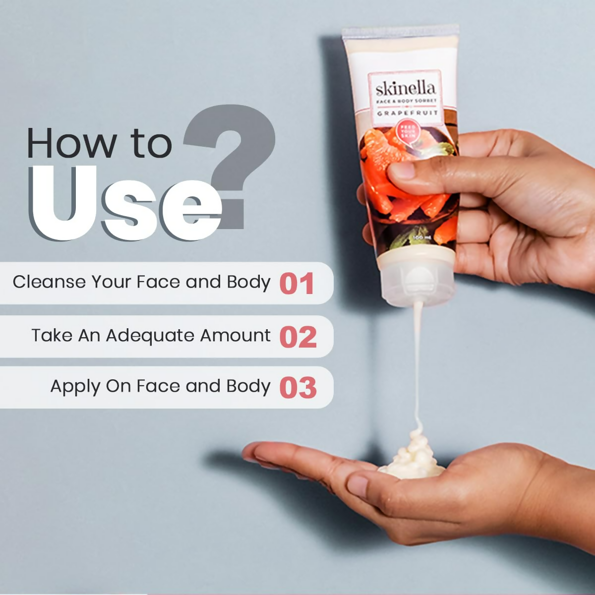 Skinella Face & Body Sorbet Grapefruit Vitamin C