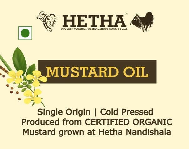 Hetha Mustard Oil - Single Origin | Cold Pressed