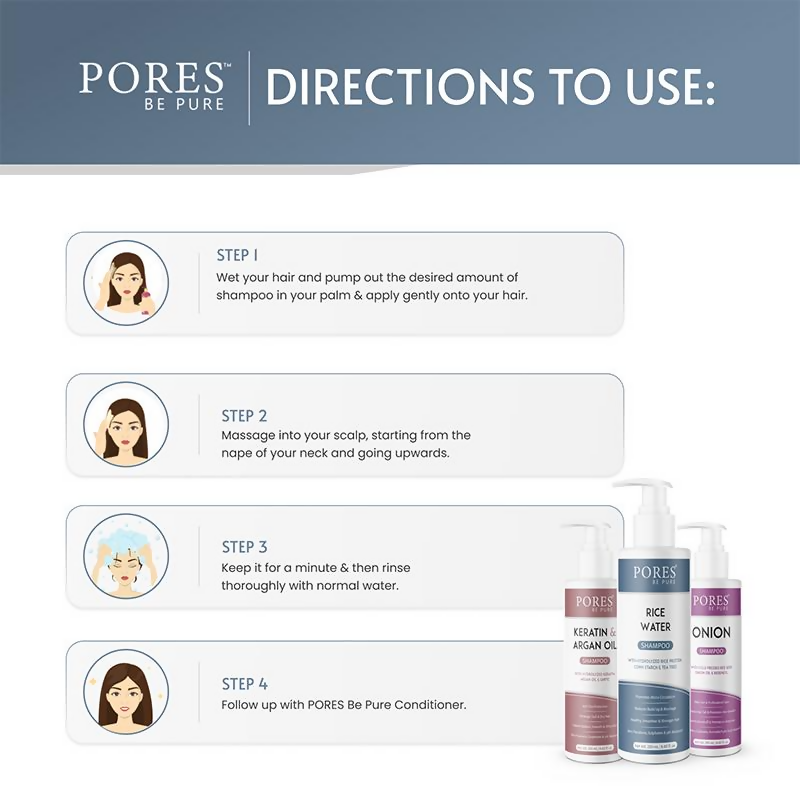 Pores Be Pure Rice Water Shampoo