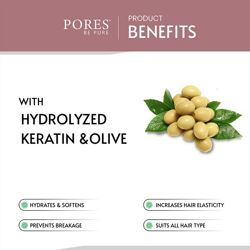 Pores Be Pure Keratin & Argan Hair Oil