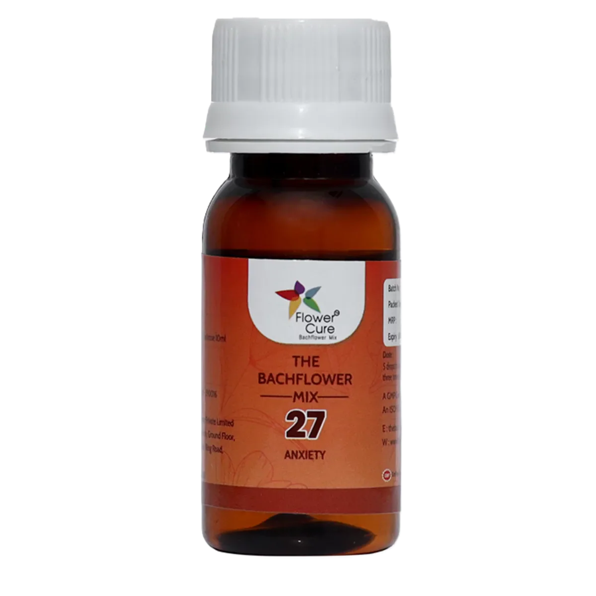 Bach Flower Mix 27 Anxiety Drop