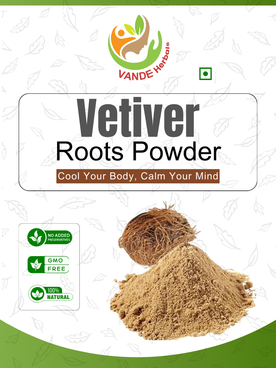Vetiver Roots Powder -100 G, 250 G, 500 G | Vande Herbals |Valak | Iruvelli powder -250 Gms pack of 1 (Copy)
