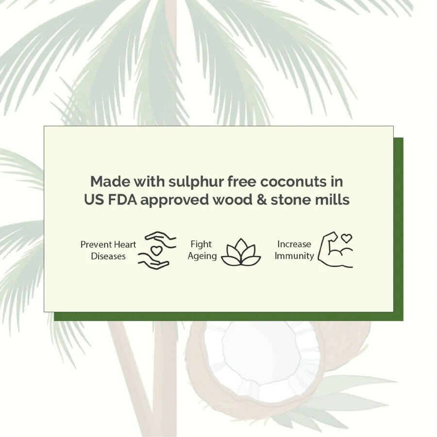 Gramiyaa Wood Cold Pressed Coconut Oil