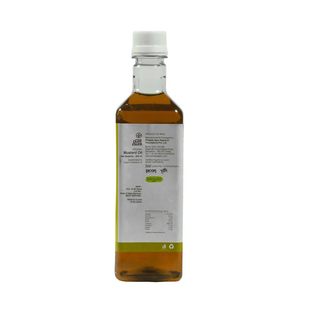 Pure & Sure Organic Mustard Oil