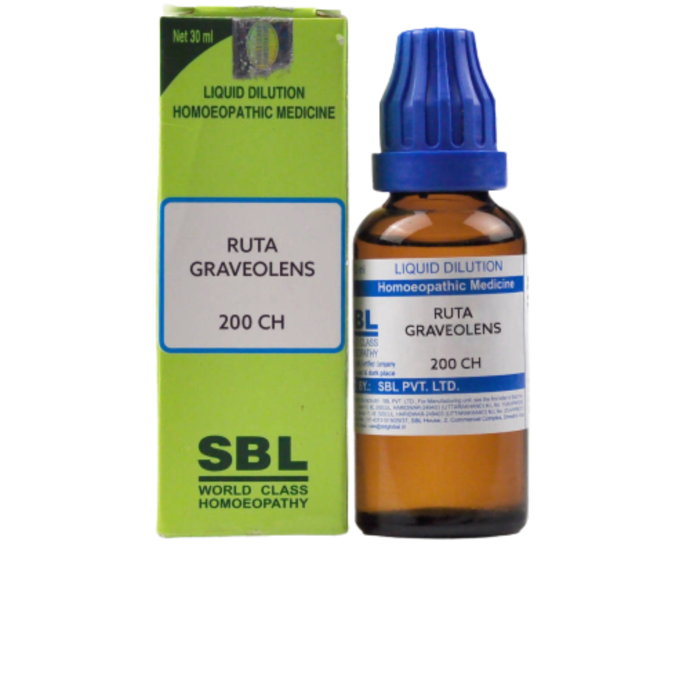 SBL Homeopathy Ruta Graveolens Dilution