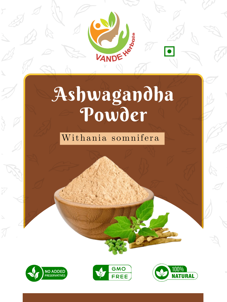 Ashwagandha Powder 100gm | Vande Herbals