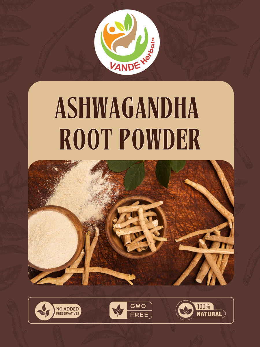 Ashwagandha Root Powder 100 gm| Vande Herbals