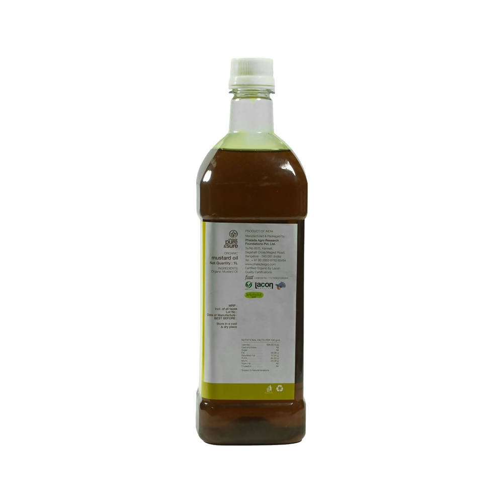 Pure & Sure Organic Mustard Oil
