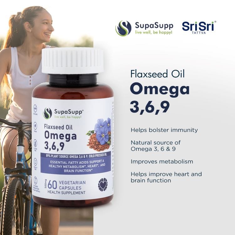 Omega 3,6,9 Flaxseed Oil Cap