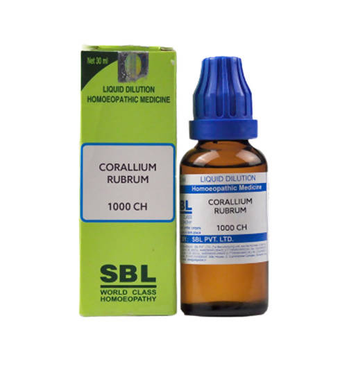 SBL Homeopathy Corallium Rubrum Dilution