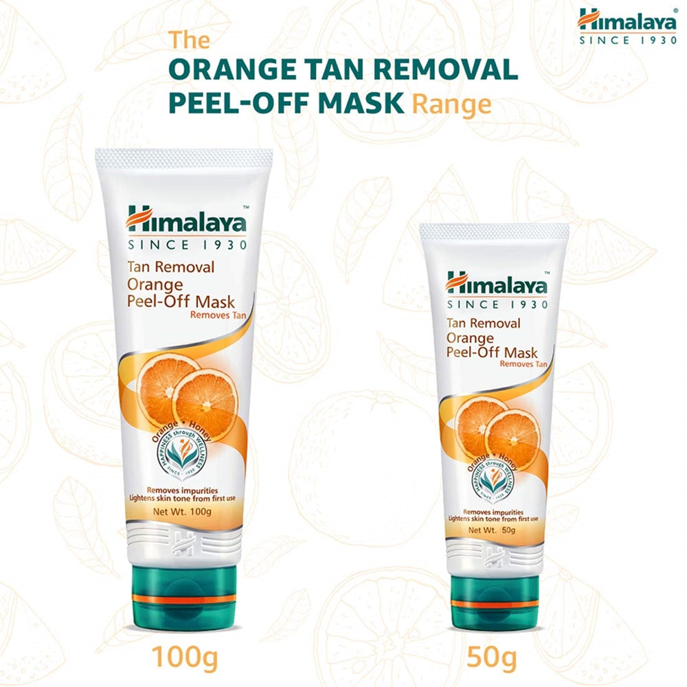Himalaya Herbals Tan Removal Orange Peel-Off Mask