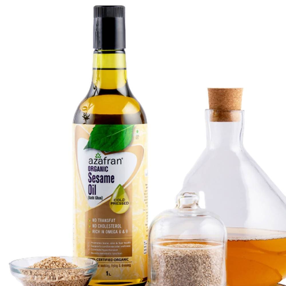 Azafran Organic Sesame Oil (Cold Pressed)