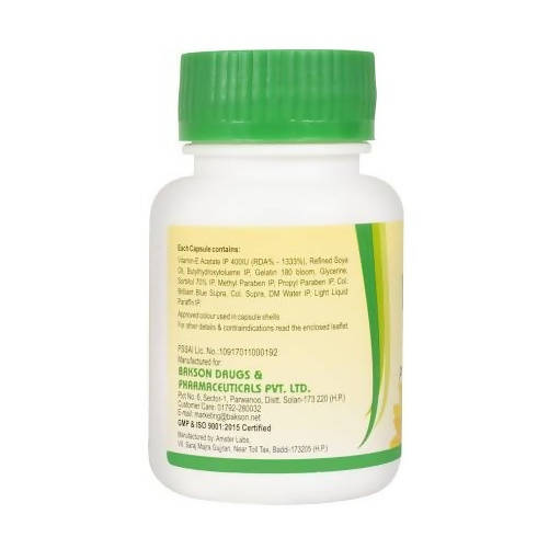 Bakson's Vita-E Capsules