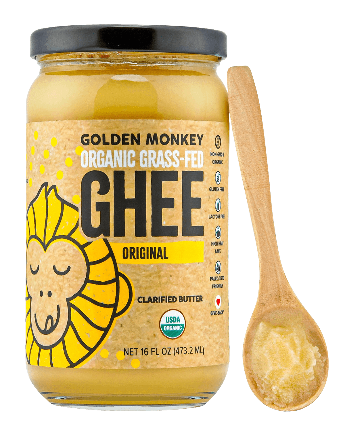 Golden Monkey Ghee (Clarified Butter)