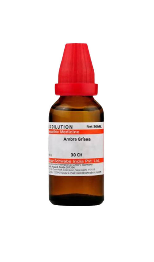 Dr. Willmar Schwabe India Ambra Grisea Dilution