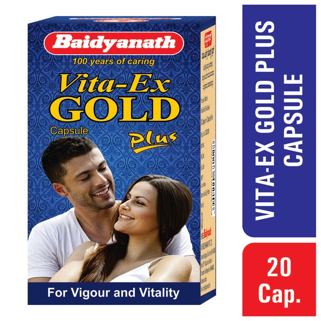 Baidyanath Vita Ex Gold Plus Capsules