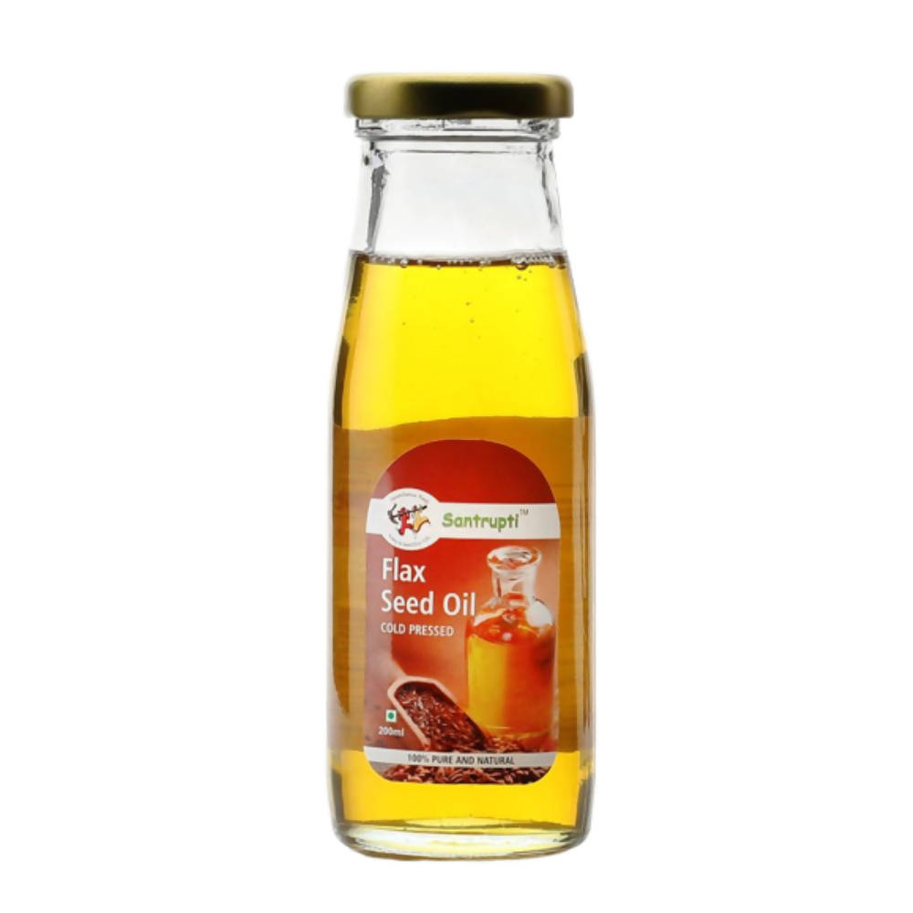 Santrupti Flax Seed Oil (Cold Pressed)