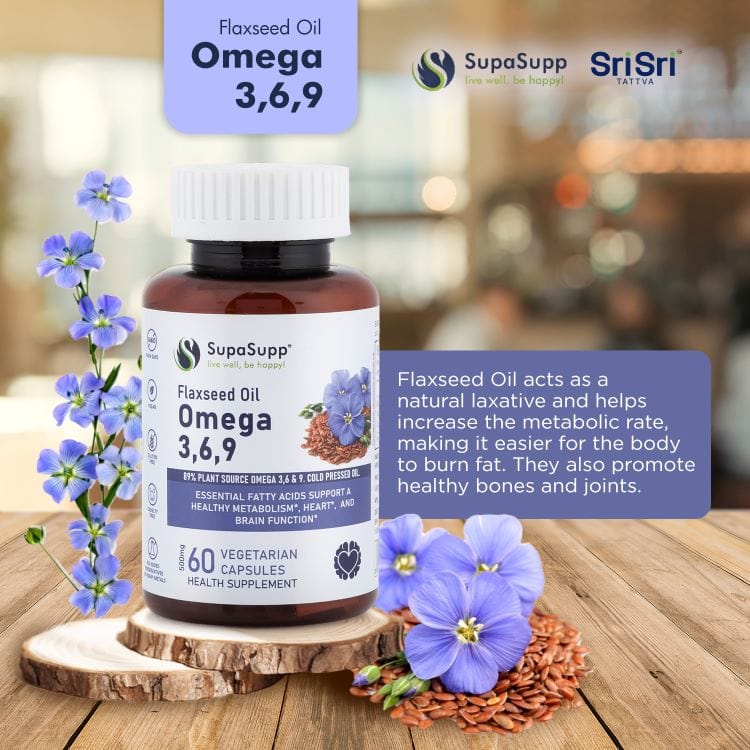 Omega 3,6,9 Flaxseed Oil Cap