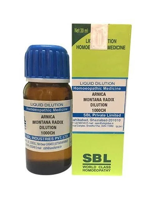 SBL Homeopathy Arnica Montana Radix Dilution