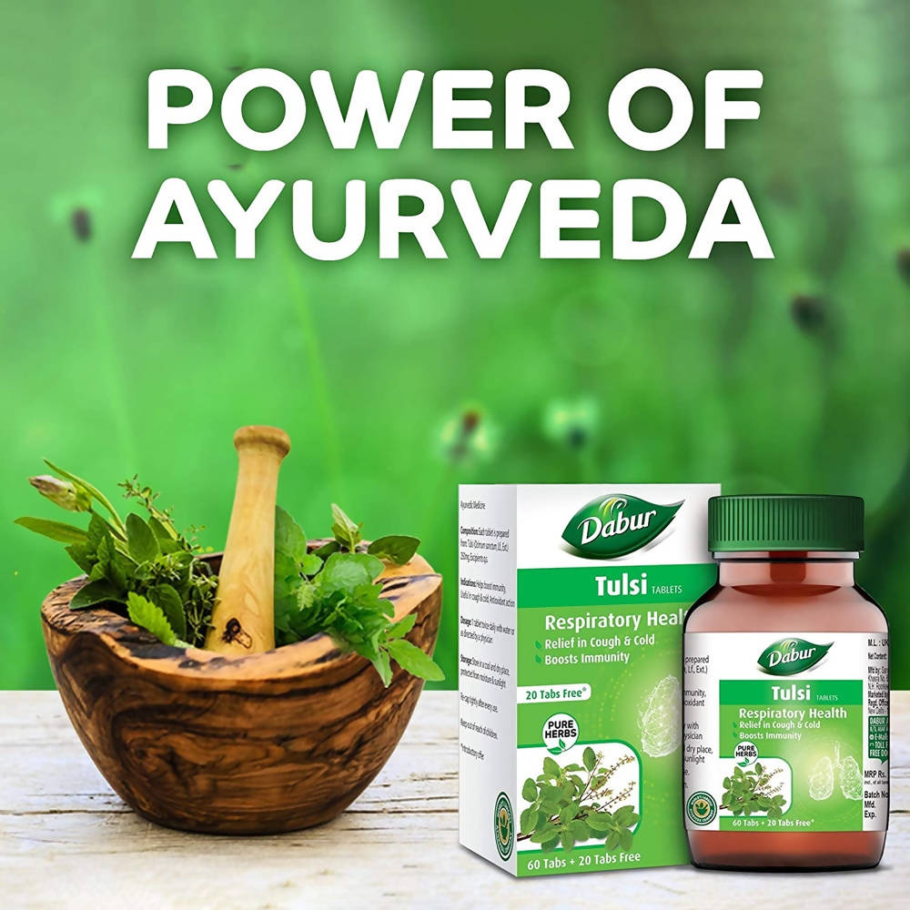 Dabur Tulsi Tablets Respiratory Health