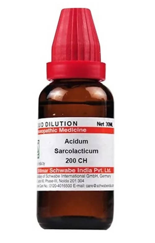 Dr. Willmar Schwabe India Acidum Sarcolacticum Dilution