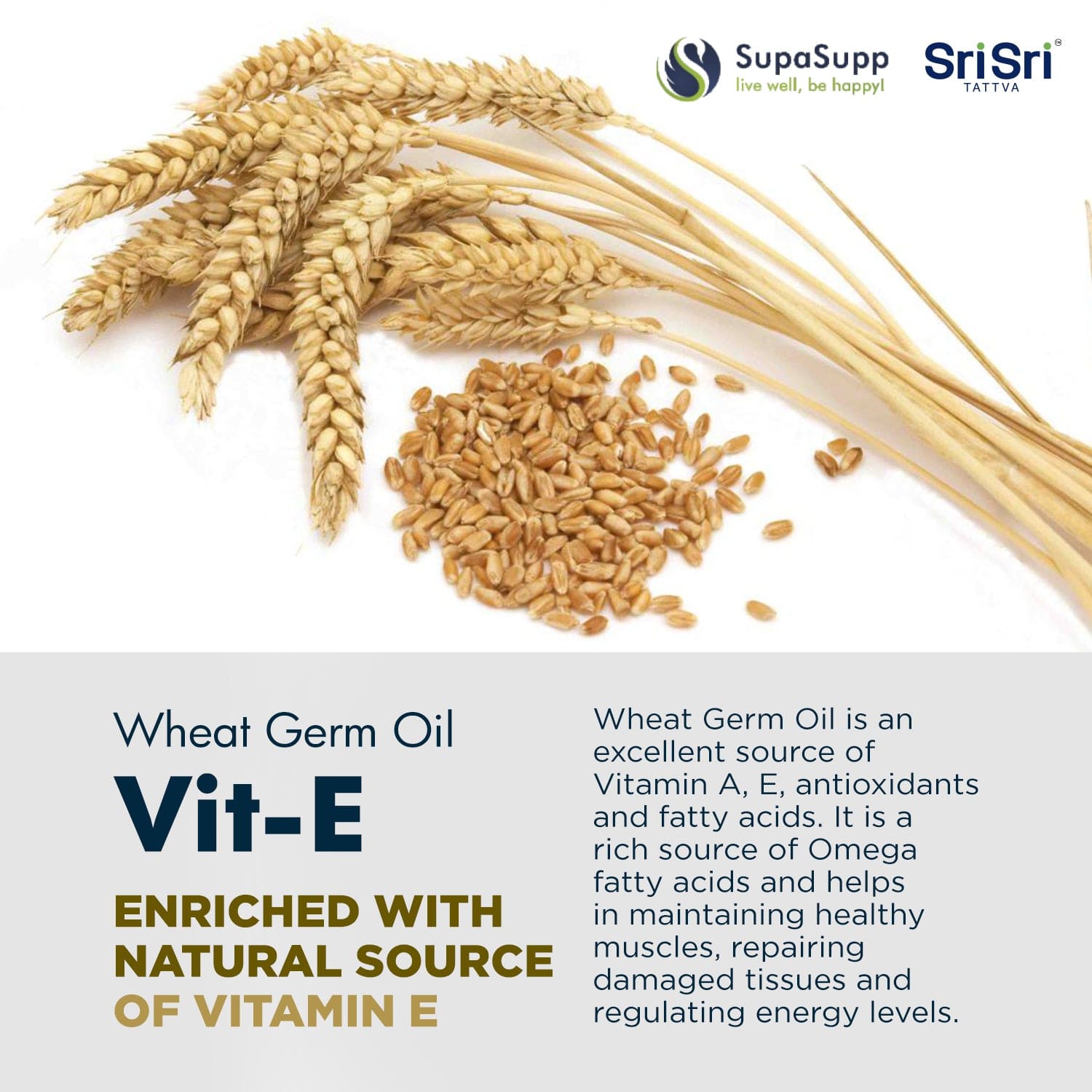 Vitamin E- Wheat Germ Oil Capsules