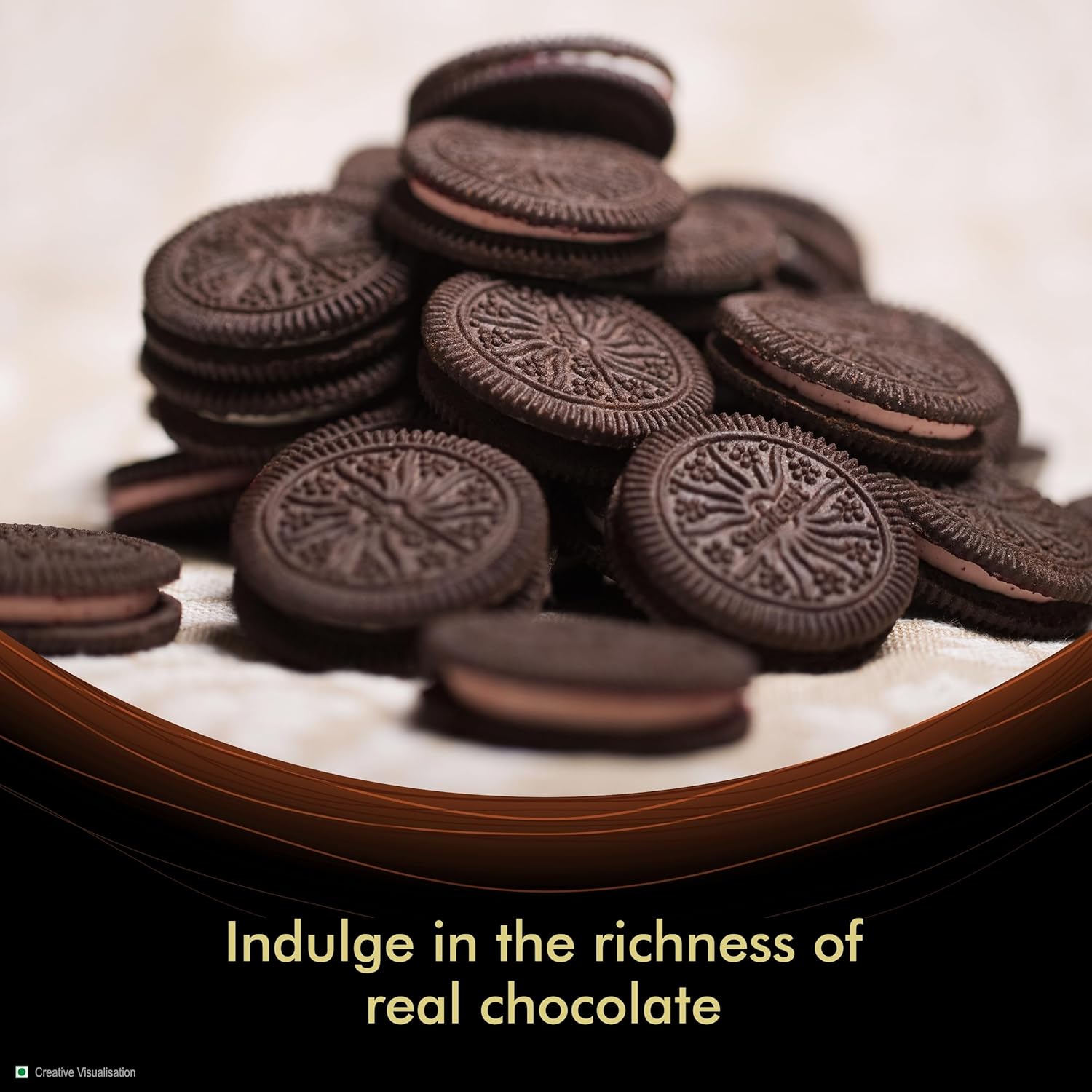 Sunfeast Dark Fantasy Sandwich Creme Dark Crunch With Choco Creme