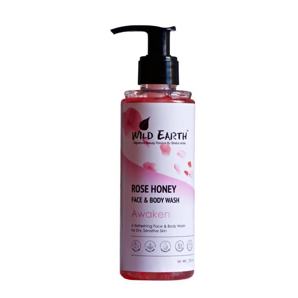 Wild Earth Rose Honey Face & Body Wash