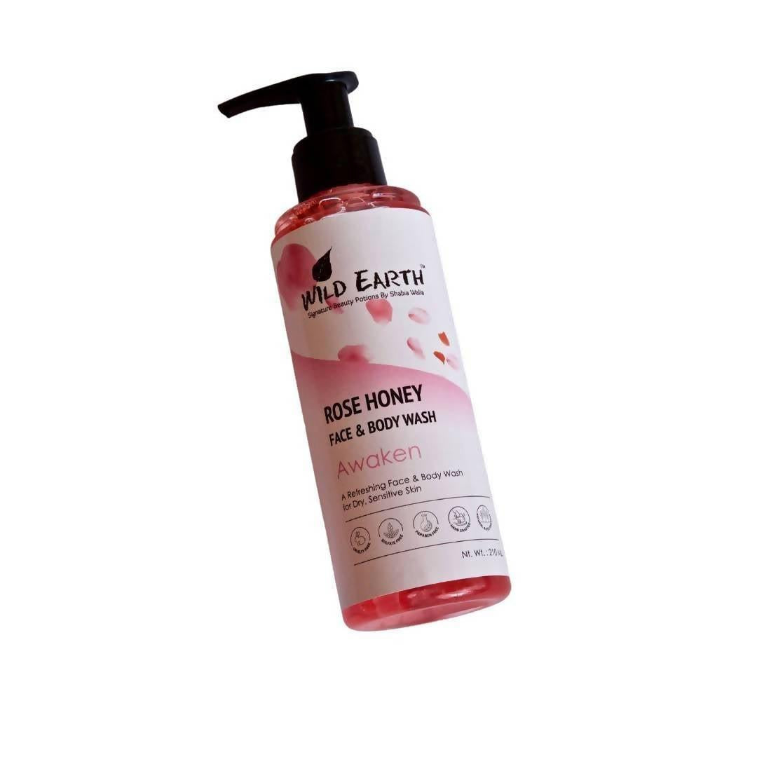 Wild Earth Rose Honey Face & Body Wash