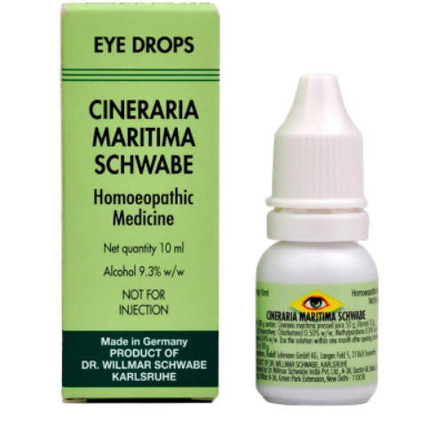 Dr. Willmar Schwabe Germany Cineraria Maritima Eye Drop