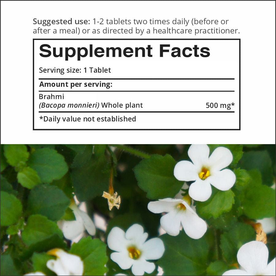 Brahmi (Bacopa): Support Cognitive Function, Memory, and Manage Stress*