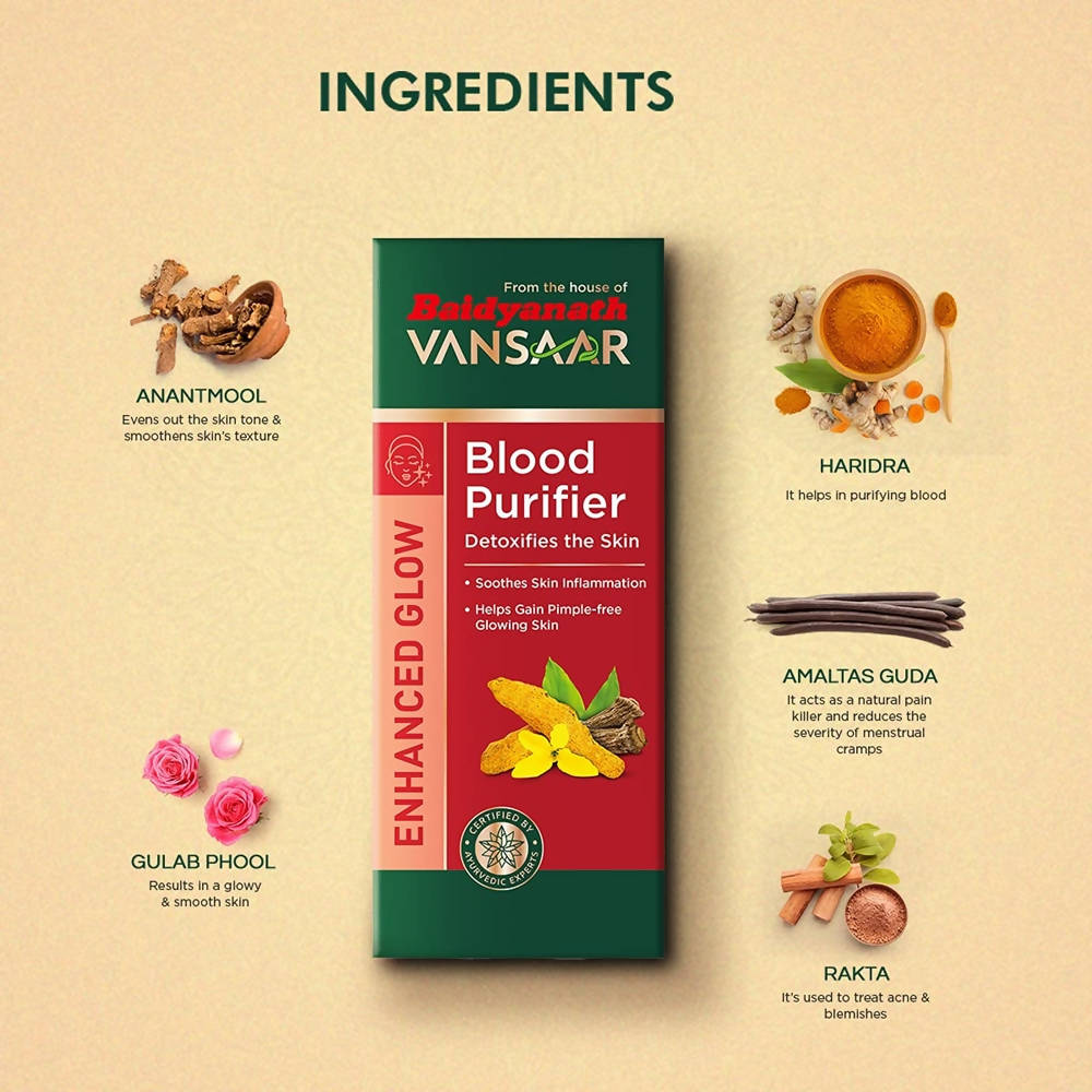 Baidyanath Vansaar Blood Purifier Syrup
