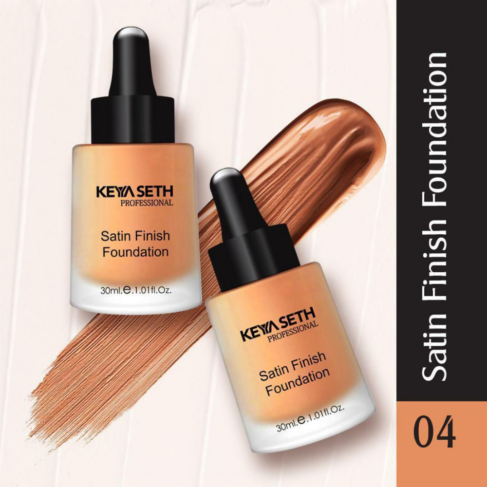 Keya Seth Aromatherapy Professional Satin Finish Foundation - Shade 4