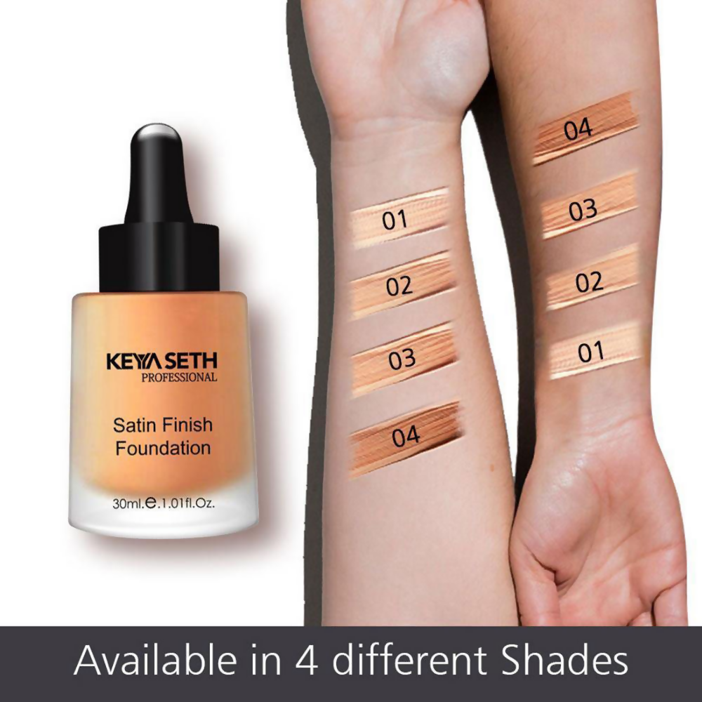 Keya Seth Aromatherapy Professional Satin Finish Foundation - Shade 4