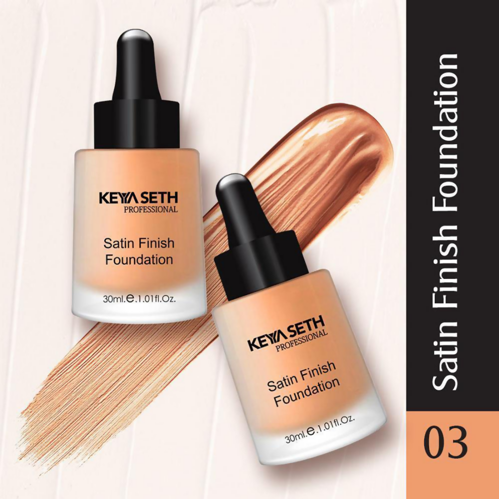 Keya Seth Aromatherapy Professional Satin Finish Foundation - Shade 3