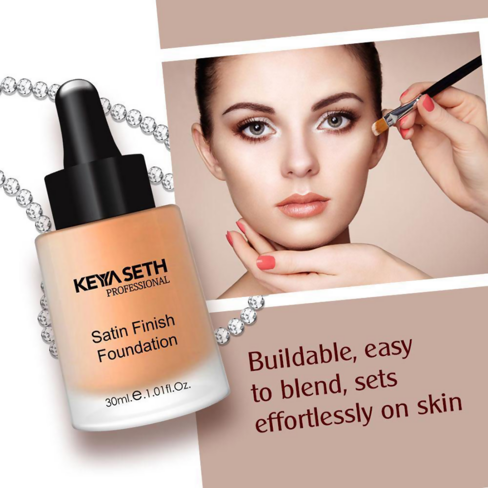 Keya Seth Aromatherapy Professional Satin Finish Foundation - Shade 3